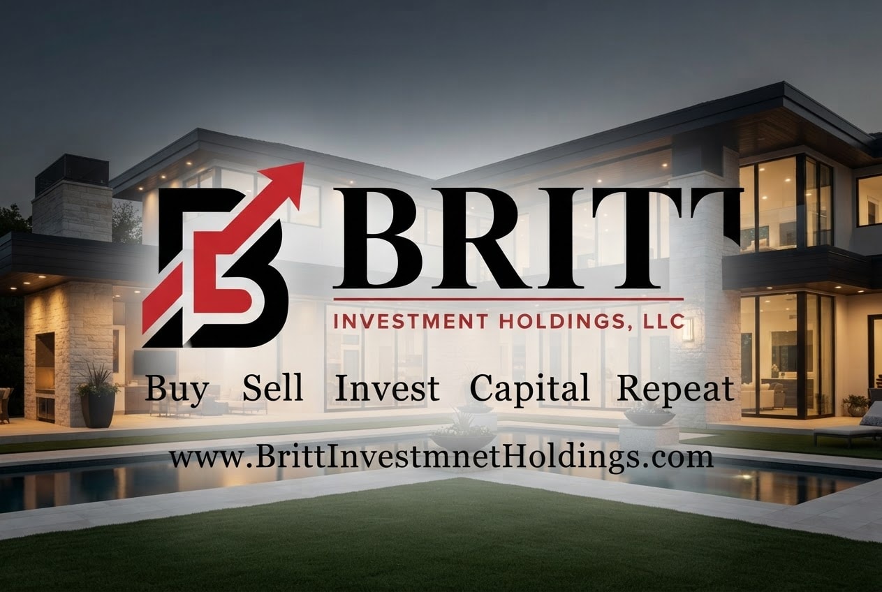 Britt Investment Holdings — Buy · Sell · Invest · Capital · Repeat